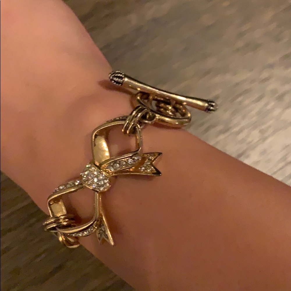 Juicy couture bow bracelet